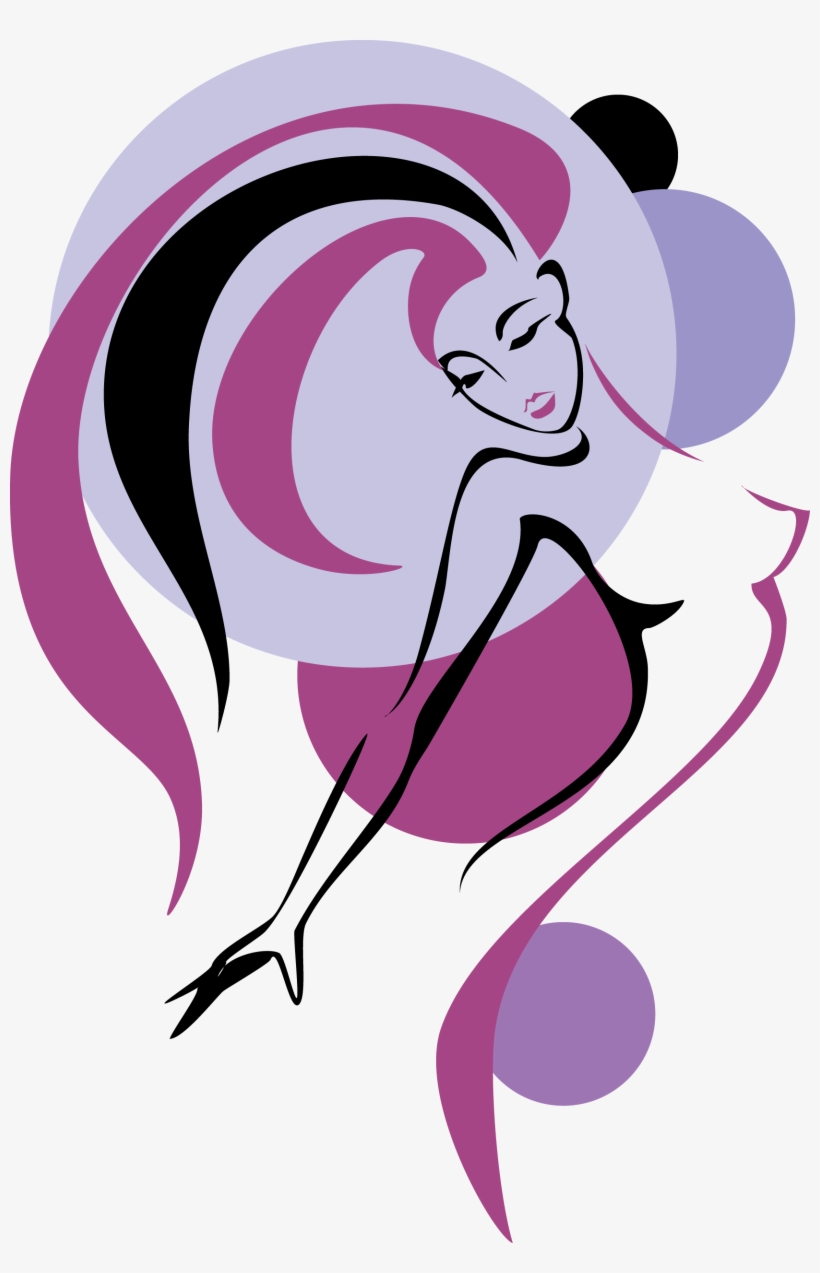 Lady B Salon - Illustration, transparent png download