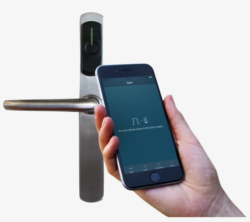 Based On Cloud And Smartphone Technology - Smart Phone Control Hand, transparent png download