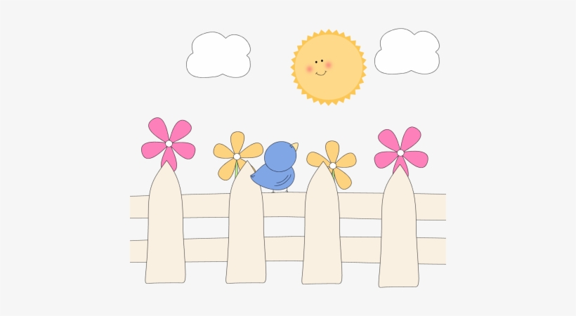 Nature Clip Art Nature Images 3 Image - Bird On A Fence Clipart, transparent png download