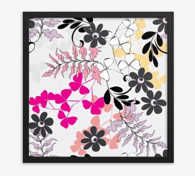 Framed Art Print - Pillow, transparent png download