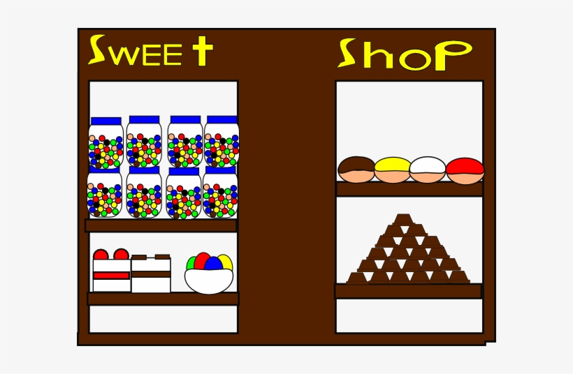 How To Set Use The Sweet Shop Clipart - Sweet Shop Clip Art, transparent png download