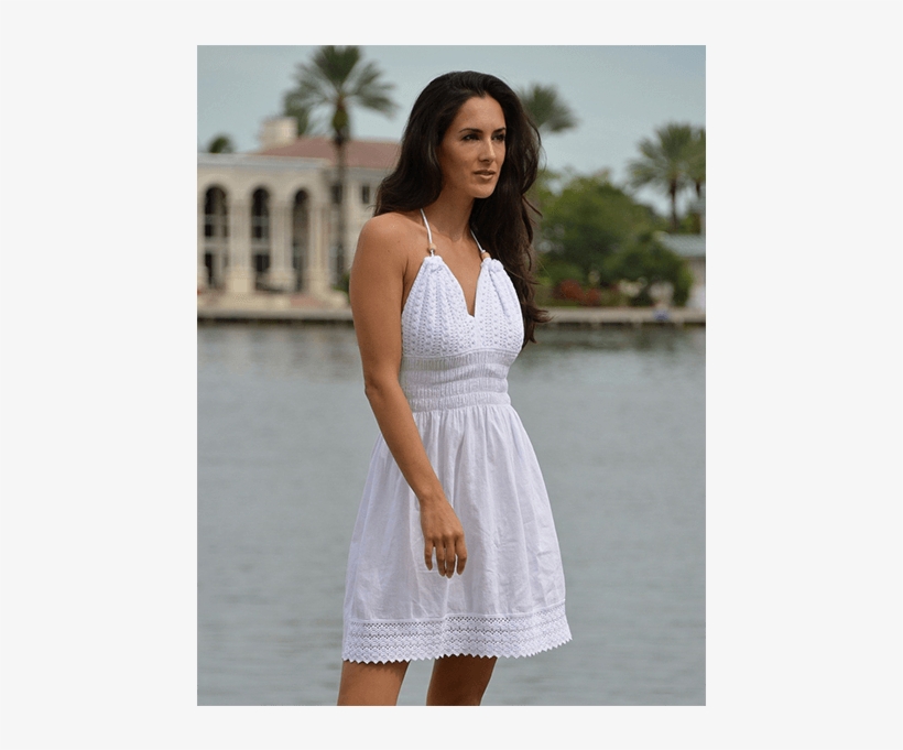 Martinique Short Dress - Spaghetti Strap, transparent png download