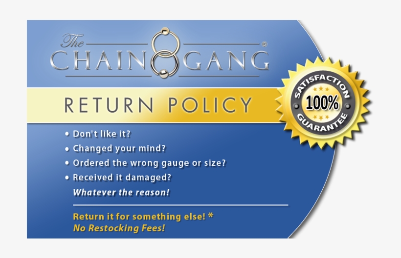 No Questions Asked Jewelry Guarantee - Guarantee, transparent png download