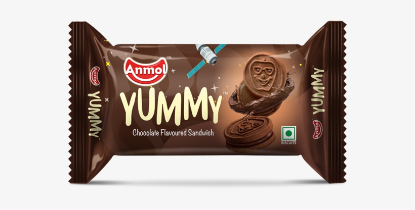 The Name 'yummy' Carries The Emotion Of Eternal Joy - Anmol Yummy Biscuits, transparent png download