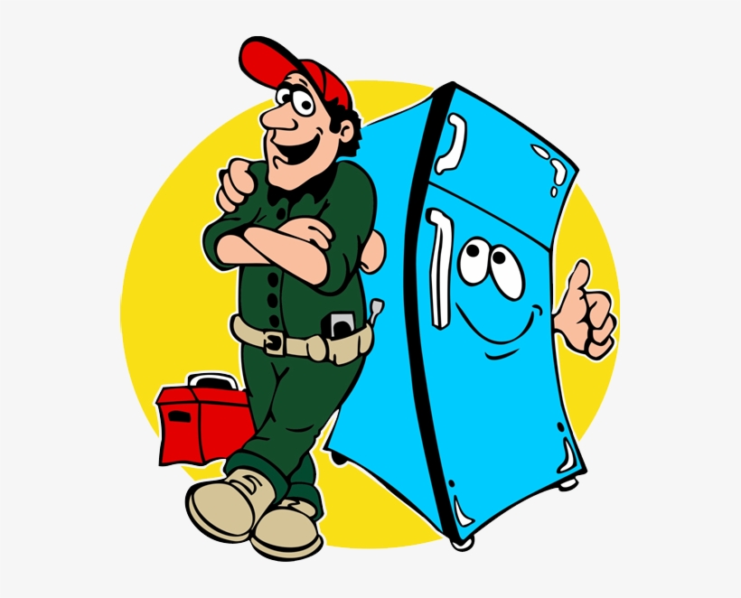 Cartoon Clipart Home Appliance Refrigerator Ge Appliances Appliance