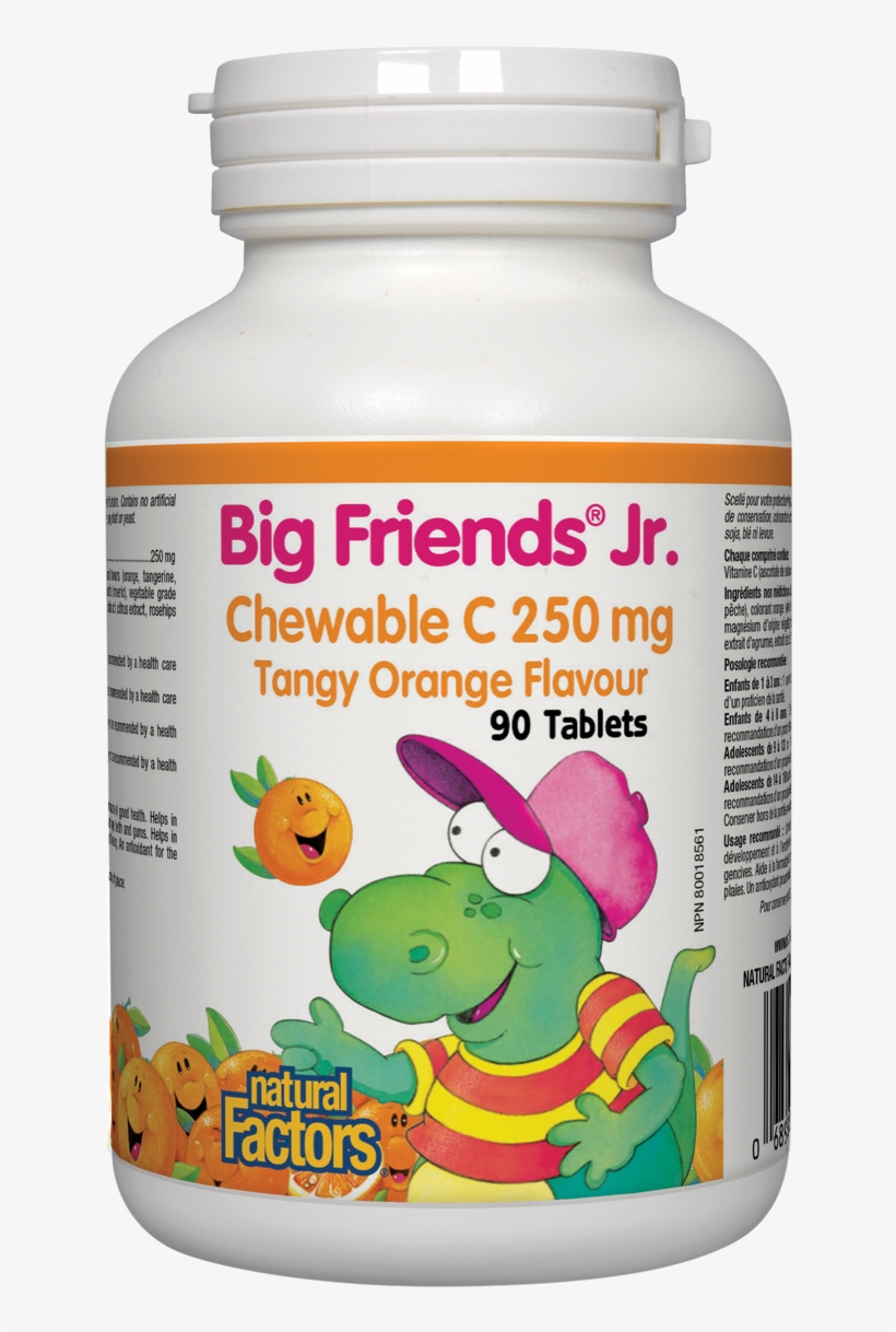 Chewable C, 90 Tablets - Natural Factors L-arginine 1000 Mg 90 Tablets, transparent png download