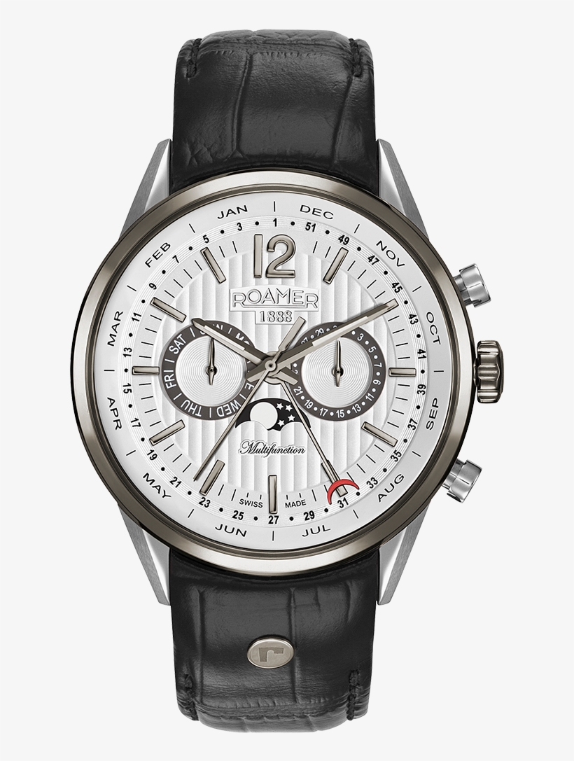 508822 40 14 05 - Mens Roamer Superior Business Multifunction Watch 508822401405, transparent png download