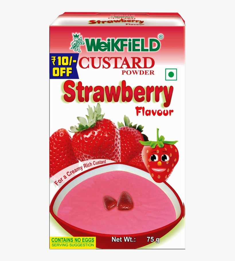 Weikfield Custard Powder Butterscotch Flavour 75gms, transparent png download