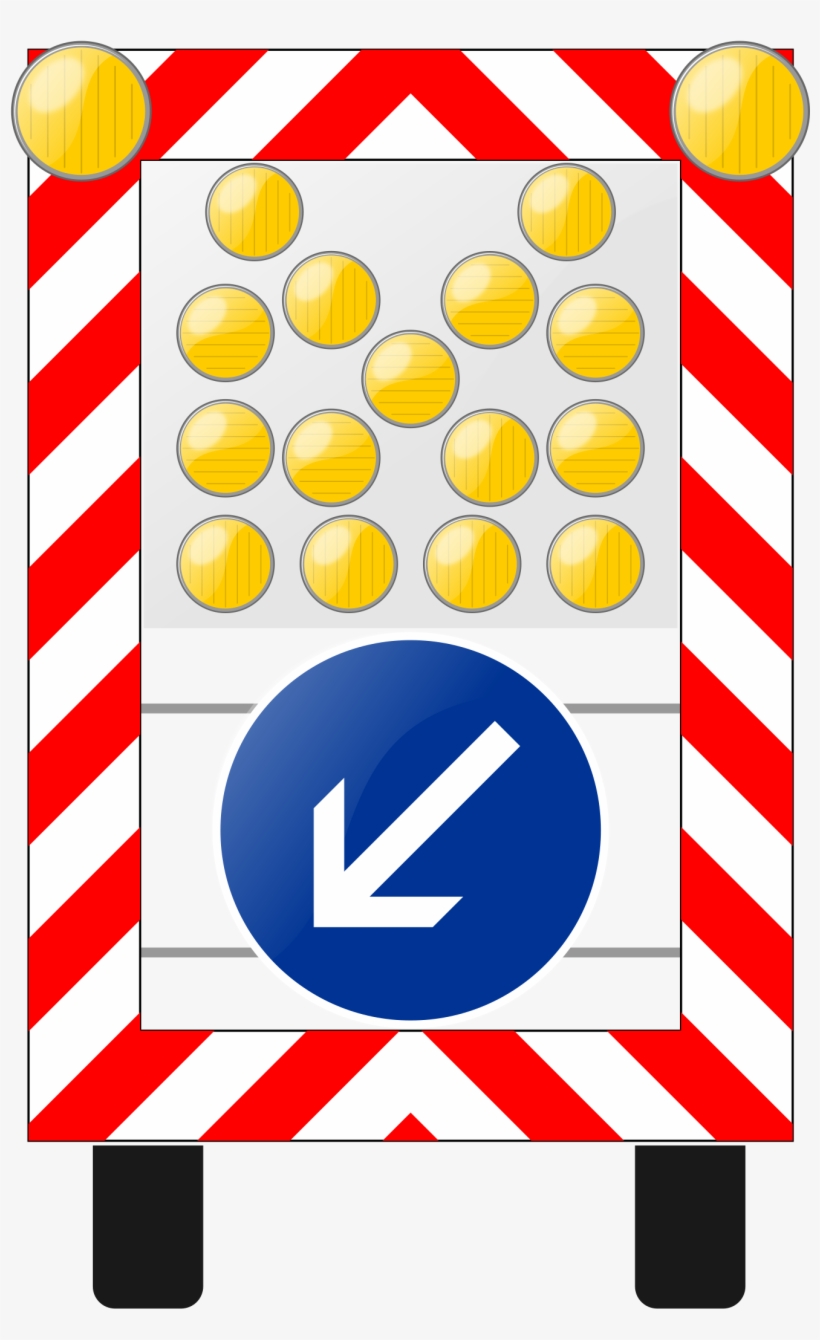 This Free Icons Png Design Of Roadworks Lorry-sign, transparent png download