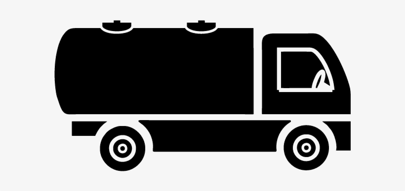Gas Truck - Truck, transparent png download