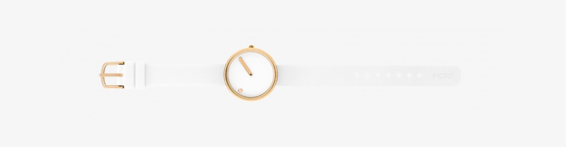 30 Mm White/polished Gold - Gold, transparent png download