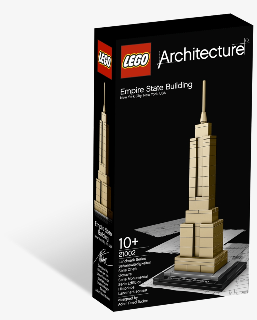 Lego Architecture Empire State Building, transparent png download