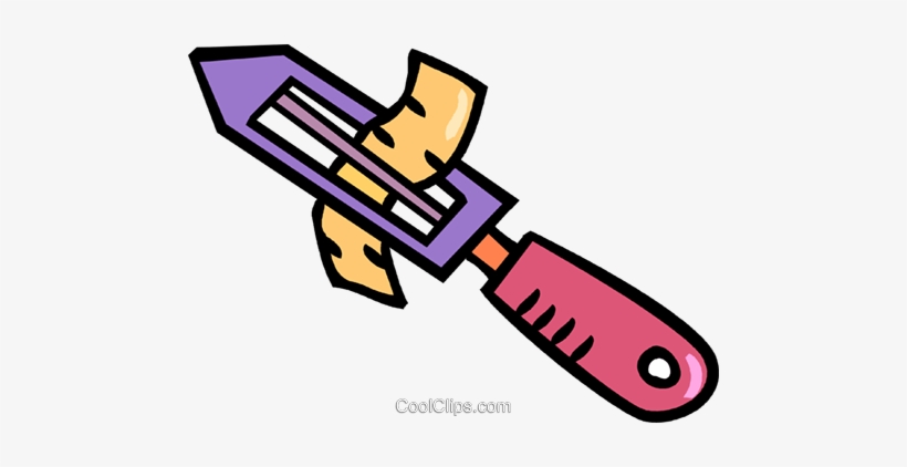 Potato Peeler Royalty Free Vector Clip Art Illustration - Schäler Clipart, transparent png download