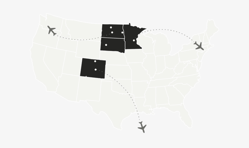 Glasser Website Map 300dpi New 02 - Map Of Temperate Grassland Usa, transparent png download