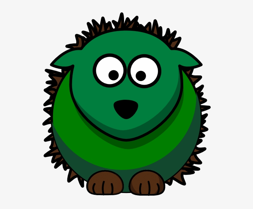 This Free Clipart Png Design Of Hedgehog Clipart Has - Clip Art, transparent png download