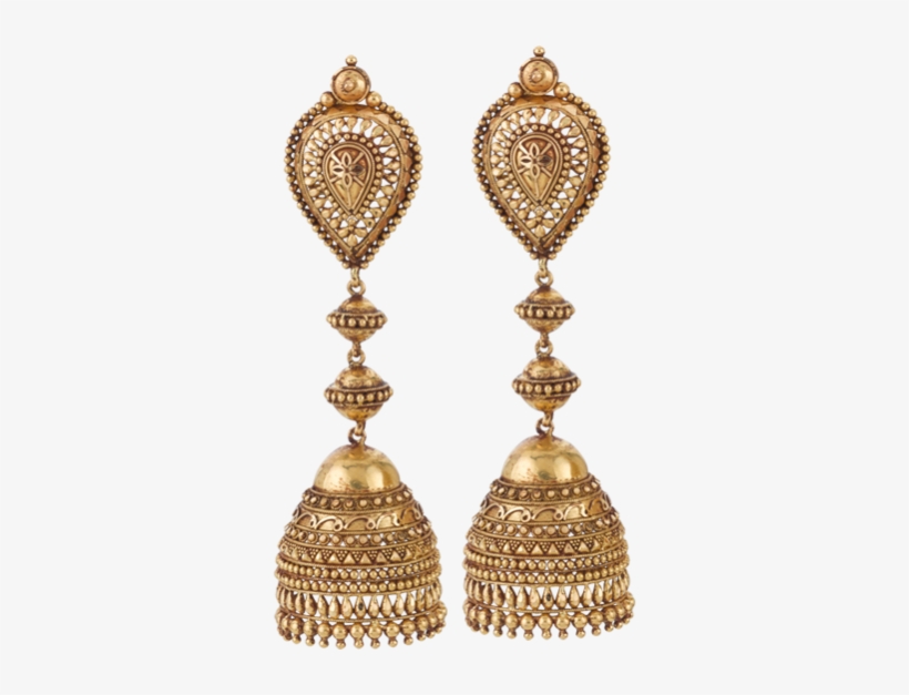 Debleena Jhumka - Earrings, transparent png download