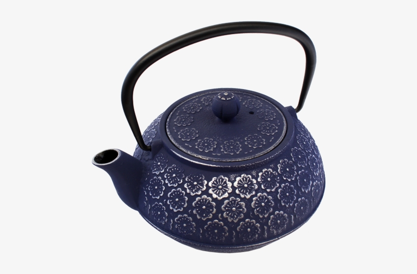 Zente 1000ml Royal Blue Teapot - Teapot, transparent png download