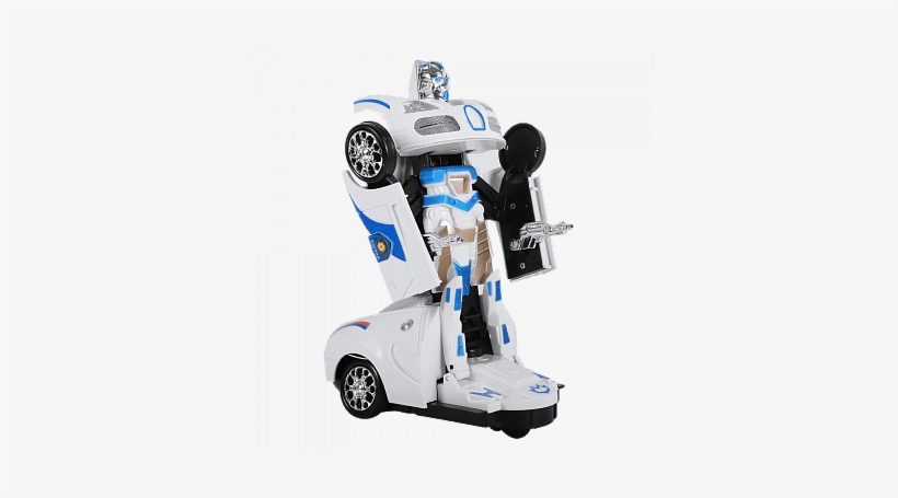 Buy Mech Pioneer 2 In 1 Robot Transforming Police Car - Model Car, transparent png download