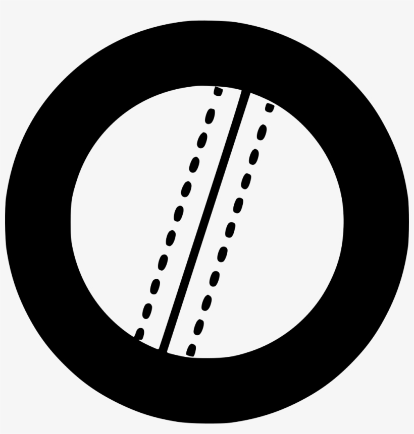 Cricket Test Ball Bowling - Circle, transparent png download