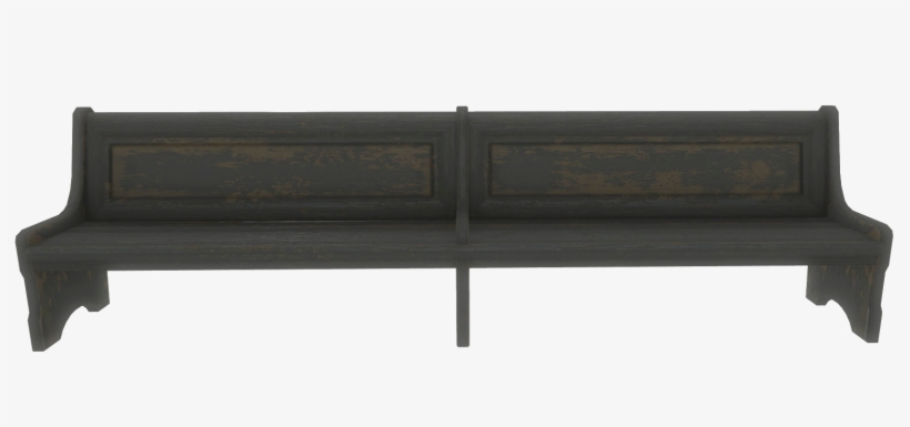Bench Png Hd - Church Bench Png, transparent png download