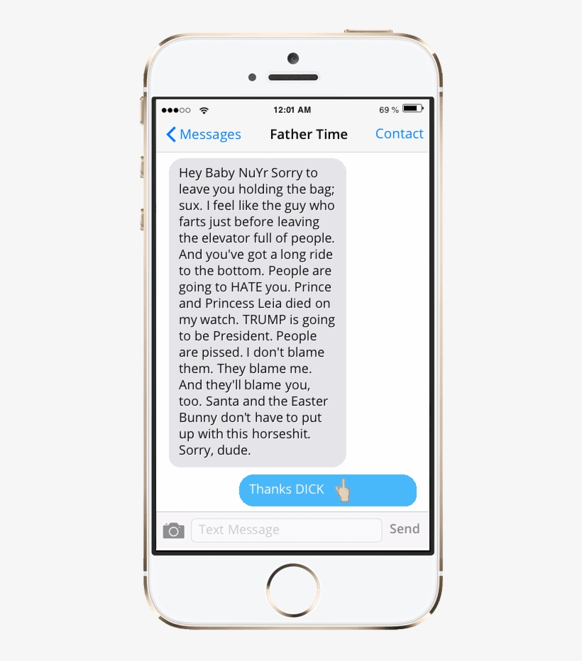 Baby New Year Text Phone - New Year Messages For Babies, transparent png download