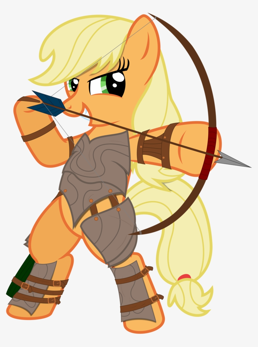 Applejack, Archer, Archery, Arrow, Artist - Archery, transparent png download