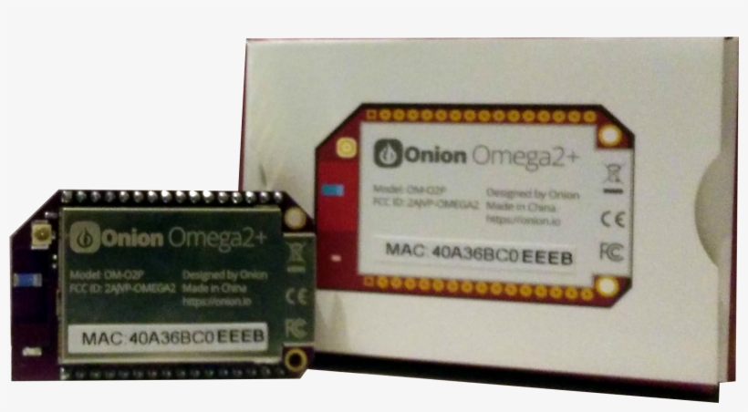 Omega2 Onion Front Box - Microcontroller, transparent png download