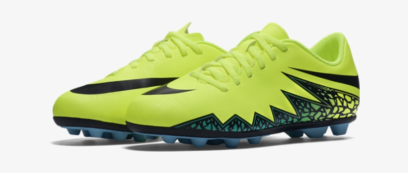Kids' Junior Hypervenom Phade Ii Firm Ground Soccer - Nike Jr. Hypervenom Phade Older Kids'firm-ground Football, transparent png download