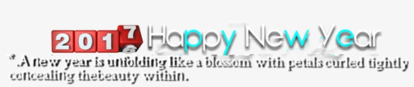New Year Png Text - Graphic Design, transparent png download