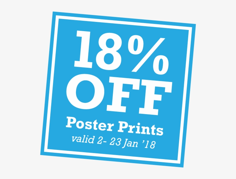 A Little New Year Gift Get 18% Off Poster Printing - Karmel Shuttle, transparent png download