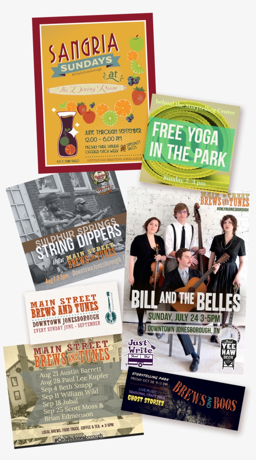 Main Street Jonesborough Event Designs, transparent png download