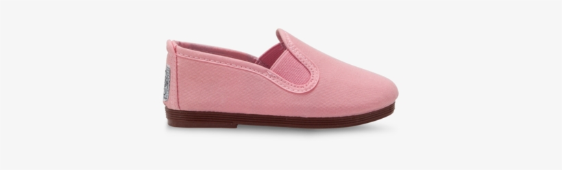Kids Baby Pink Pamplona Slip On Plimsoll - Shoe, transparent png download