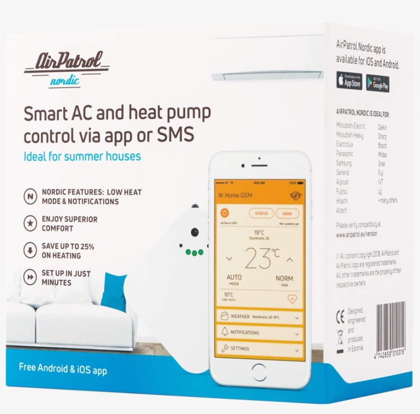 Universal Gsm Controller - Airpatrol, transparent png download