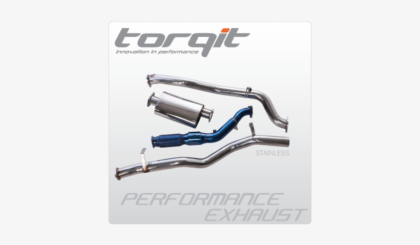 3" Dpf Back Stainless Steel Exhaust System - Torqit, transparent png download