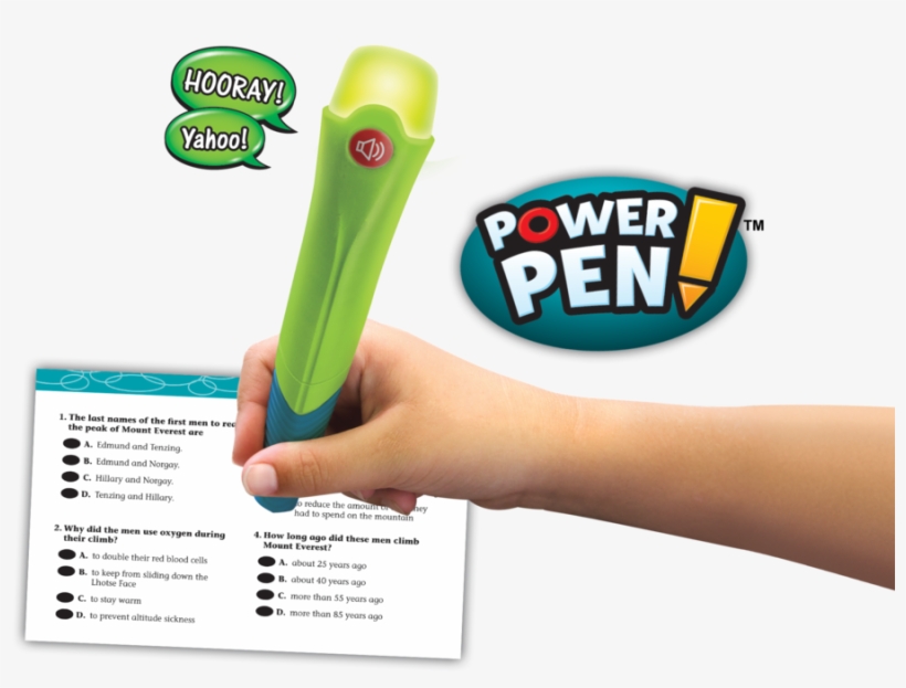Tcr6434 Power Pen Image - Teacher Created Resources Power Pen Learning Cards:, transparent png download
