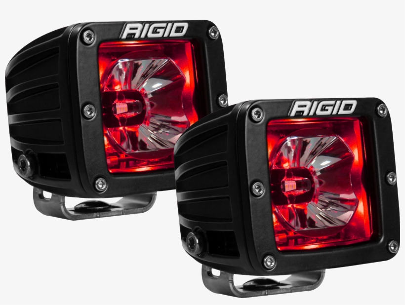 Rigid Industries Radiance Pod Red Backlight Led Light - Rigid Industries Radiance Pod Red, transparent png download