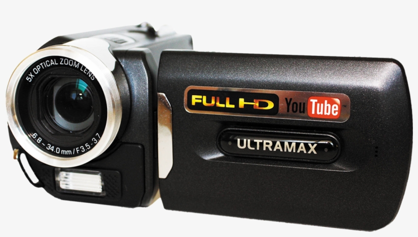 Underwater Digital Video Camera Hd Body - Ultramax Uxdv-3hd-cam 1080p Digital Video Camera, transparent png download