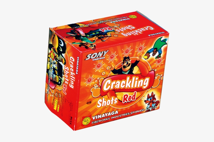 Crackling Shot Red - Crackers Bazar, transparent png download