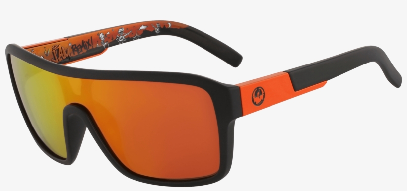 Remix Polarized - Dragon Remix Sunglasses Orange, transparent png download
