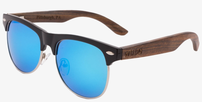 Mens & Women's Vintage Hybrid Dark Walnut Clubmaster - Mens & Women's Vintage Hybrid Dark Walnut Clubmaster, transparent png download