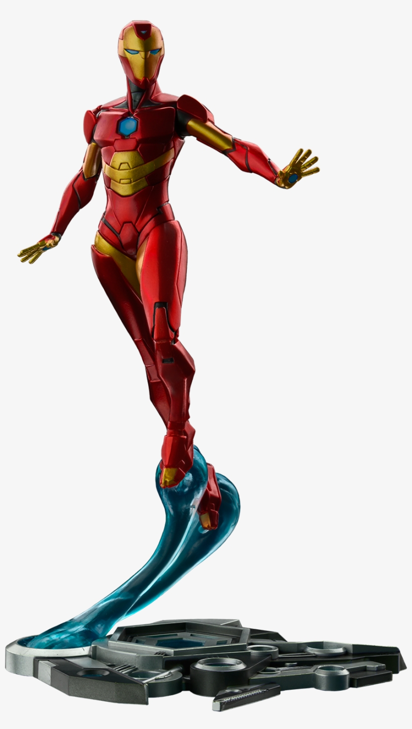 Ironheart Marvel Gallery 11” Pvc Diorama Statue - Riri Williams Iron Man Statue, transparent png download