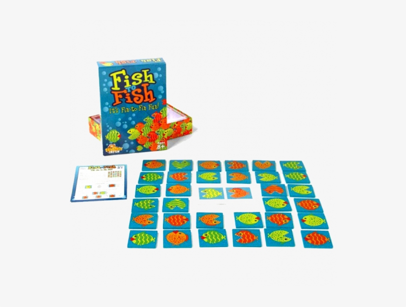 Fish To Fish Fat Brain Shape Shifting Fish Group Game - Fish To Fish: It's Fin-to-fin Fun! Game, transparent png download