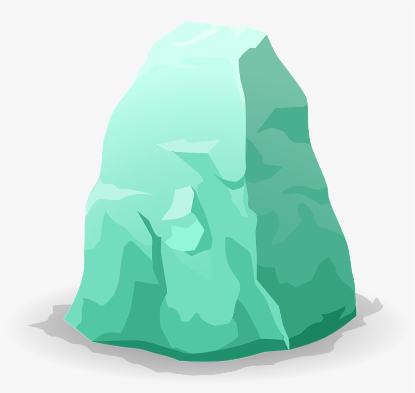 Mountain, Rocks Rock Mountain Teal Iceberg Ice Cold - Husky Dog Stud Earrings Siberian Husky Dog Stud Earrings, transparent png download