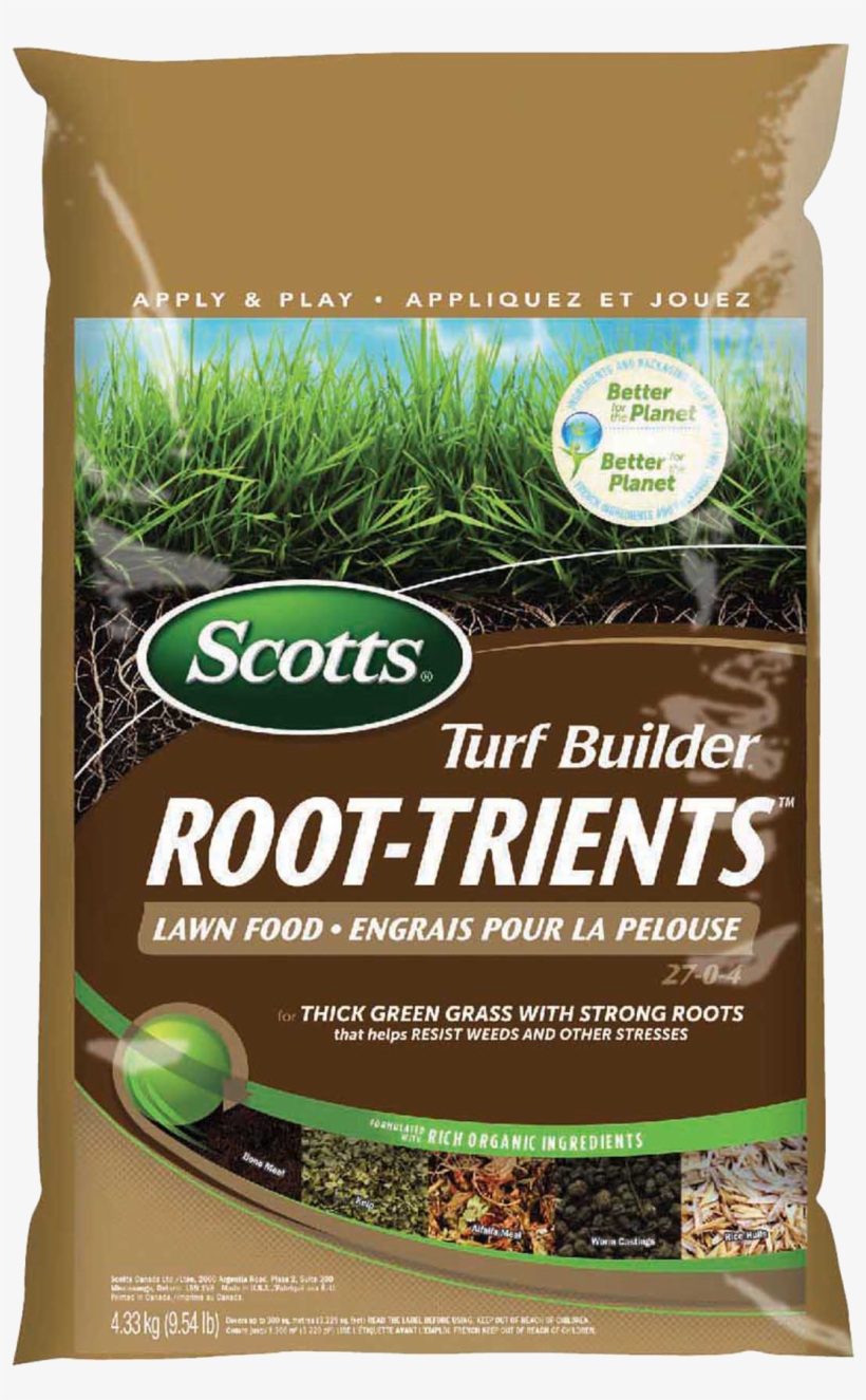 Scotts® Turf Builder® Root Trients™ Lawn Food 27 0 - Scotts 25002 Turf Bulider 2,500 Sq. Ft. Weed And Feed, transparent png download