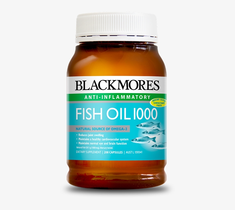 Blackmores Odourless Fish Oil, transparent png download