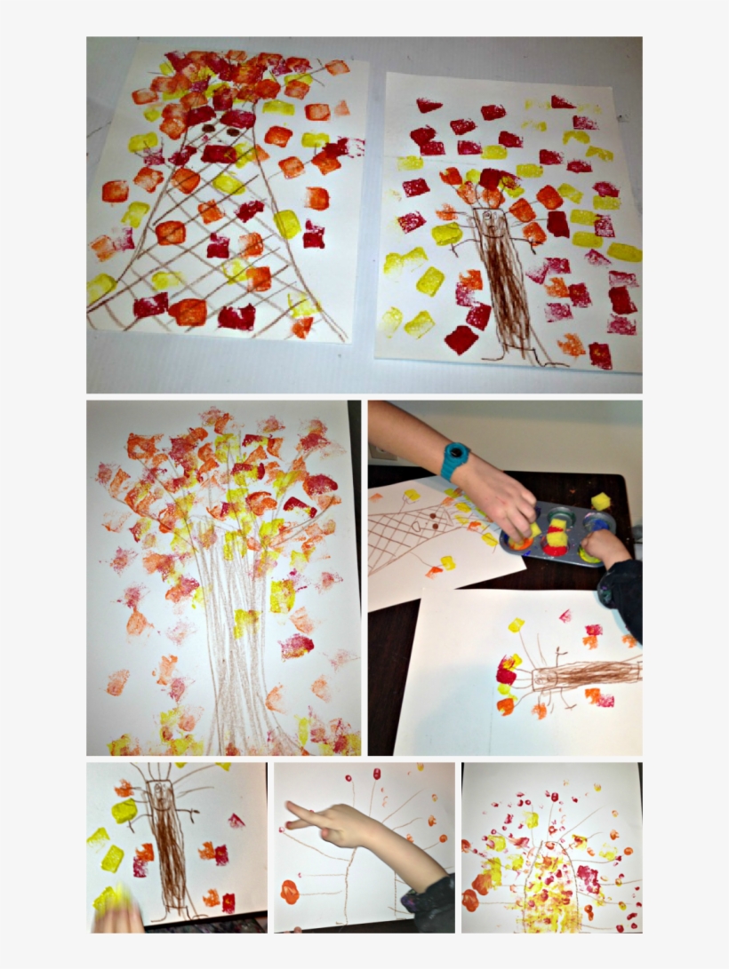 Autumn Leaf Crafts Inspired By Red Leaf, Yellow Leaf - Red Leaf, Yellow Leaf, transparent png download