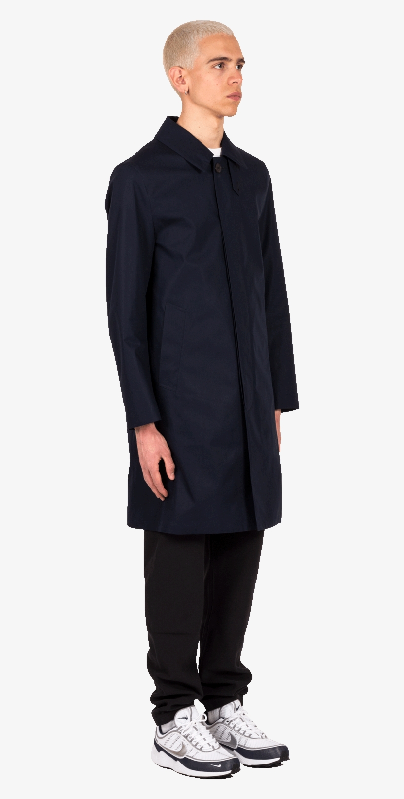 Gents Gm-001bs Mo1913 Navy - Long Classic Coat, transparent png download