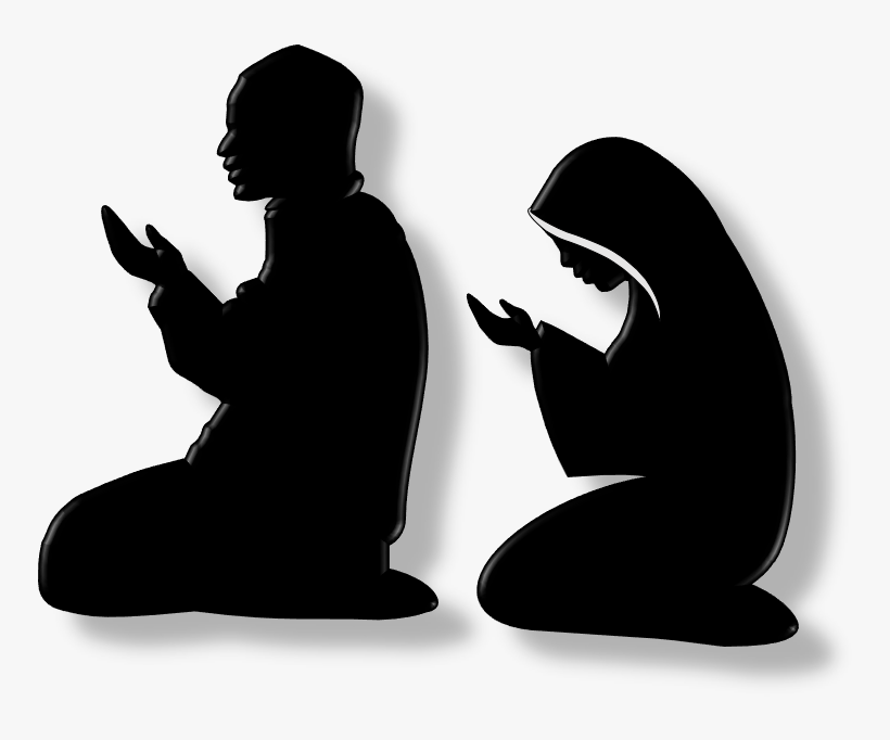 A Special Warning To The Entire Christians Living In - Islamic Silhouette, transparent png download