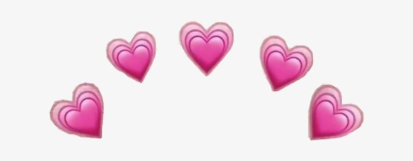 Herat Crown Freetoedit - Heart, transparent png download