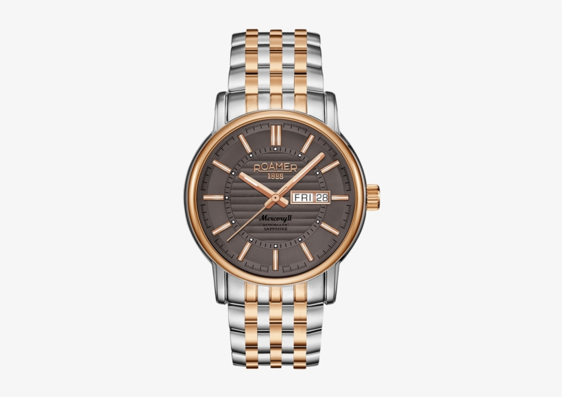 963637 49 05 - Mens Roamer Mercury Ii Automatic Watch 963637490590, transparent png download